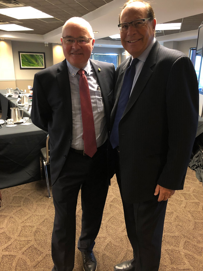 Anthony Ariganello & Wayne Easter